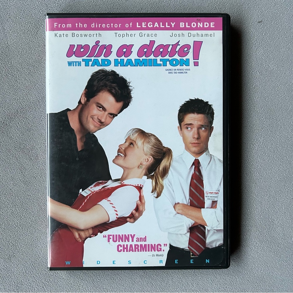 3 for $15 ~ Win a Date With Tad Hamilton! ~ Josh Duhamel ~ DVD ~ 3 for $15